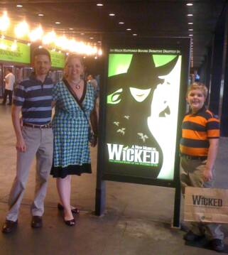 "Wicked" on Broadway