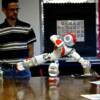 Chris and his robot friend